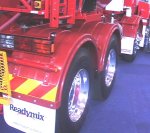 Red Mudguard Bracket - Click to Enlarge