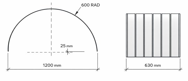 Truck Mudguard part # A630R