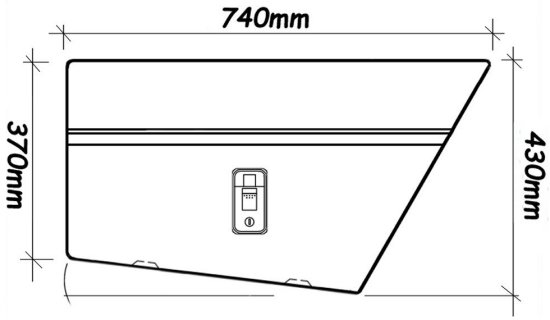 Poly Ute tool box